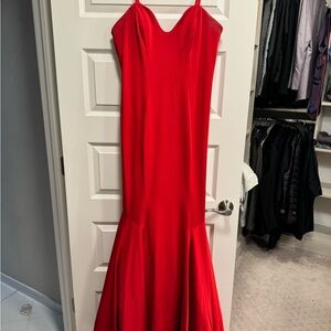 Camille La Vie Red Evening Gown